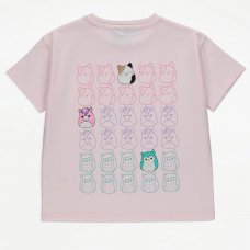 GX521: Girls Squishmallows T-Shirt (4-5 Years)